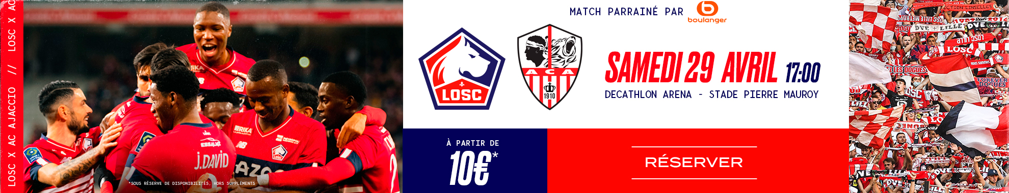 Autopromo LOSC AC Ajaccio 2023