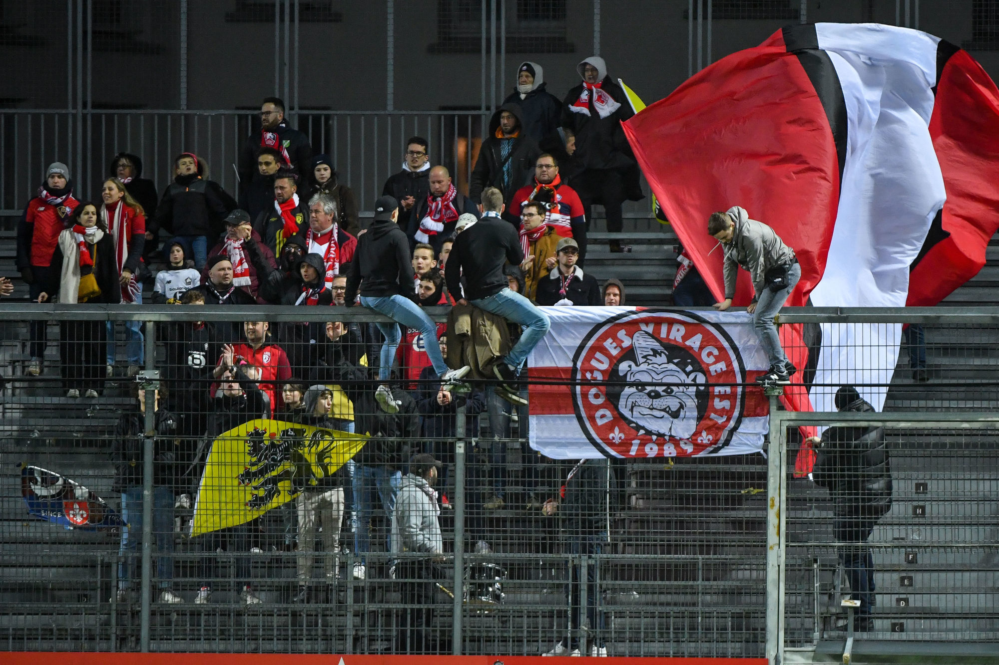 Supporters LOSC vs brest 2023